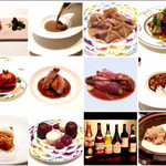 ユニッソン デ クール - 雷鳥尽くしのコース