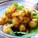 ひよこ豆とクスクスのサラダ