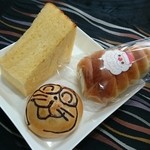 リヨン夢工房 - フレンチトースト＆キャラクターパン(どらえもん)＆サンタコロネ