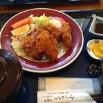Shikitei - カキフライ定食１１００円