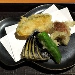 ひいらぎ - 日替わり焼き魚ご膳：天ぷら