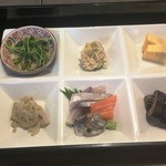 しら川 - 151014ランチ1000円小鉢