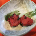 鶴の湯温泉 - 梅干し