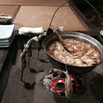 鶴の湯温泉 - 囲炉裏