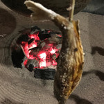 鶴の湯温泉 - マスの塩焼き