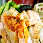 天竜 - 美味しいチャーシューに辣油がけ、赤星には最適！！