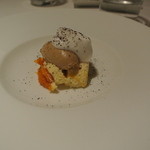 リストランテ カノフィーロ - 南瓜とアマレット　エスプレッソのティラミス