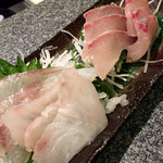 弥生亭 - 12.19
      平目とシマアジ