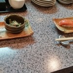 Sakanaryouri Nakamura - つきだしにお寿司!!初めてでした