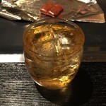 ひげぼうず - 梅酒ワイン、500円です。