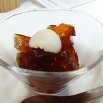 わかば食堂 - 15.11.25【龍天門 斎藤翔太シェフ】茘枝茶ゼリー