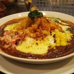 こがねむし - 料理写真:門司港焼きカレー650円で