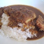 洋食レストラン ロッキー - 日替わりランチ「カツカレー（サラダ、スープ付き）￥600」