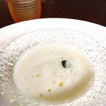 ビストロ ブールブラン - カブのスープ