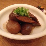 まつぼっくり - H.27.12.19.夜 玉こんにゃくとゴボウのピリ辛 300円