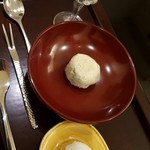 日本料理 太月 - 抹茶のプリン、揚げ饅頭、蜂蜜のアイス