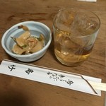 梅酒ロック４００円＋お通し
