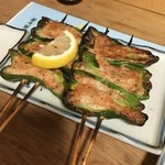 つくね（ピーマン肉つめ）３５０円