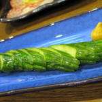 お酒と家庭料理 彩 - きゅうり一本づけ_300円