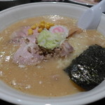 自家製麺 名無し - 味噌ラーメン(600円)