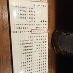 Charcoal縁 - ドリンクメニュー1