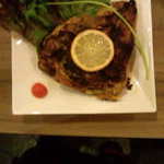 エパレット - 焼きカマのフライ：お喋りのおっさん達を黙らせるに充分な迫力と内容。