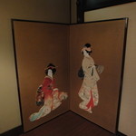 Kurosuke - 立体的な刺繍の屏風