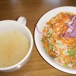 Purunima - スープとサラダ