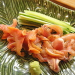 楽座 - 赤貝は１人前の在庫はありませんでした。（27.12月）