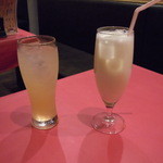 ガンジス - プレーンラッシー、グループフルーツチューハイ