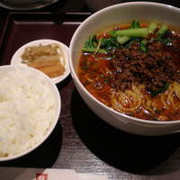 過門香 丸の内トラストタワー店 - ランチの坦々麺セット1,200円