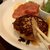 ツヅリ - 料理写真:これが幸せハンバーグ！あふれる肉汁たまりません！