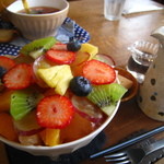 cafe zakka  hinatabocco - フルーツ紅茶（アイス）