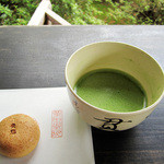 Shourenimmonzeki - 青蓮饅頭と抹茶