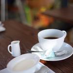 パスタ フレスカ ダンメン - デザート・コーヒー付き　¥500　ランチセット