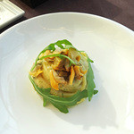 ブルガリ イル・リストランテ ルカ・ファンティン - 大粒アサリのブッタネスカ