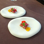 ブルガリ イル・リストランテ ルカ・ファンティン - マグロのカルパッチョ