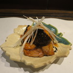 割烹 清風 - 鴨の治部煮 椎茸添え