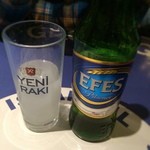 ゼイノケバブハウス - ヤク酒とトルコビールのエフェス！
            つなぎで入っただけだったんだけど、良さげなお店でした。水タバコとか、ご飯も頼んで4〜5人でゆったりするのにちょうどよさそう。