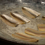 初音鮨 - 小肌準備２