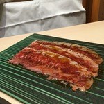 西麻布けんしろう - 黒毛和牛のサーロインすき焼き