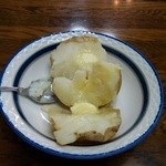 欧風カレー インディラ - 【2015/12】ポテト断面