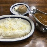 欧風カレー インディラ - 【2015/12】ビーフカレー(辛口)全景