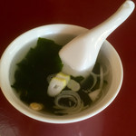 大天海 - 料理についてくるスープ