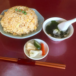 大天海 - 大炒飯＆お新香＆スープ