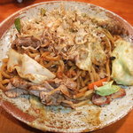 オカヤ食堂 - 釜揚げ焼きそばです。