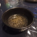 中華食堂 くろ - 餃子のタレ