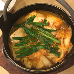 居酒屋ごん太 本店 - チゲ鍋
                                って チゲ＝鍋 の意味ですから！
                                残念ww