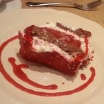 アフタヌーンティー・ティールーム - 苺とホワイトチョコクランチのショートケーキ