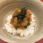 日本料理 樹 - 桜エビのかき揚げ丼